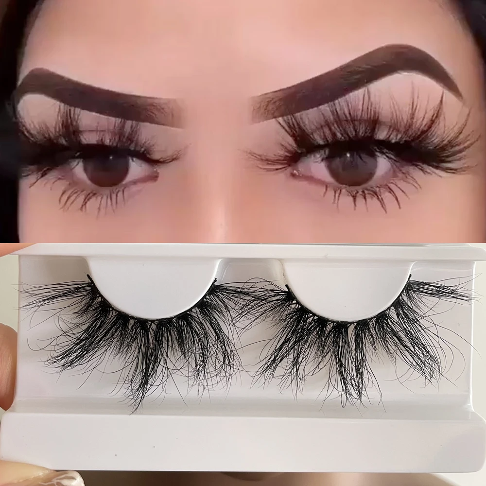 Оптовая продажа по индивидуальному заказу, полная упаковка для накладных ресниц, пушистые 5d норковые ресницы, lashes3d, оптовая продажа, поставщик, 25 мм оптом