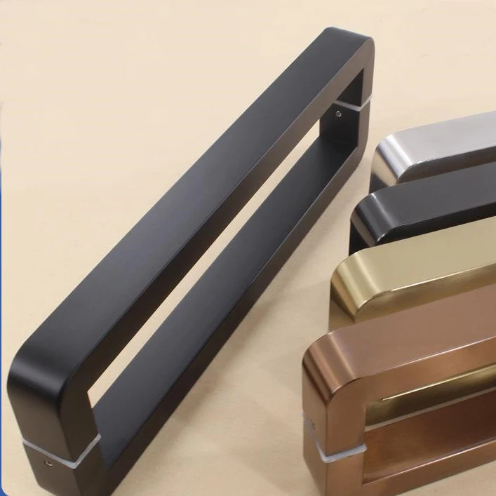 Wholesale Price Handle For Glass Door Stainless Steel 304 Back to Back Sliding Shower Glass Door Pull Handle
