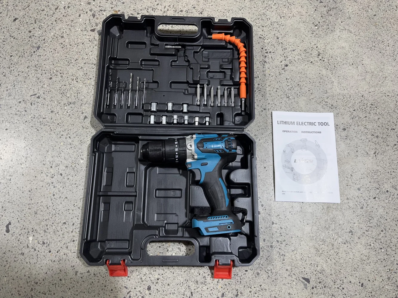 21V Li-ion Battery Rechargeable Power Screw drivers Cordless Drill Set Multifunctional Electric Screwdriver Kits