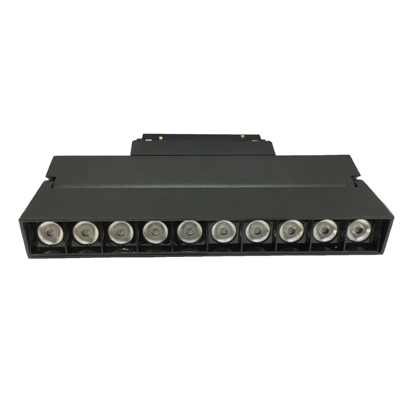 Mini Magnetic Light Led Rail System Work Creative Lamp 48v Recessed Dc48v Linear Cob Lights Adjustable Magnet Track Lighting 48