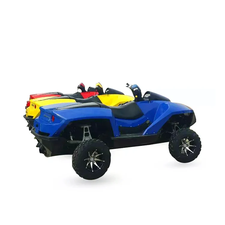 Factory Direct Sale Stylish Fancy Drifting Cheap Quad Ski 1400cc Jet Quad Quadski Amphibious Motorboat