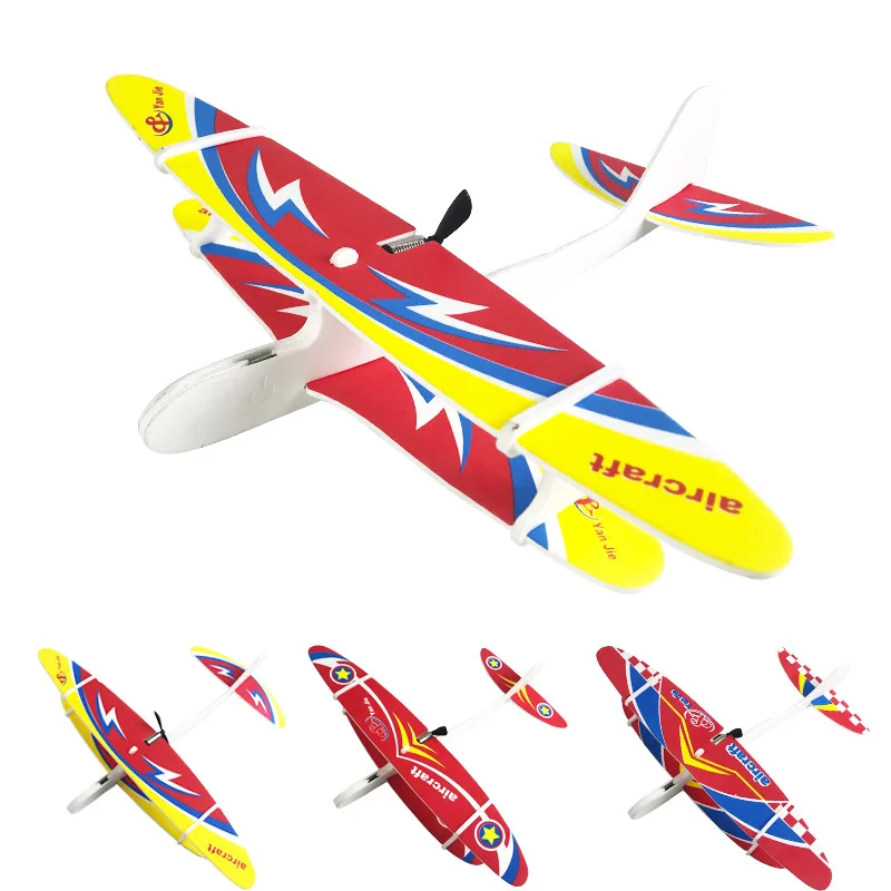 Charging USB Hand thrown electric airplane foam hand plane toy