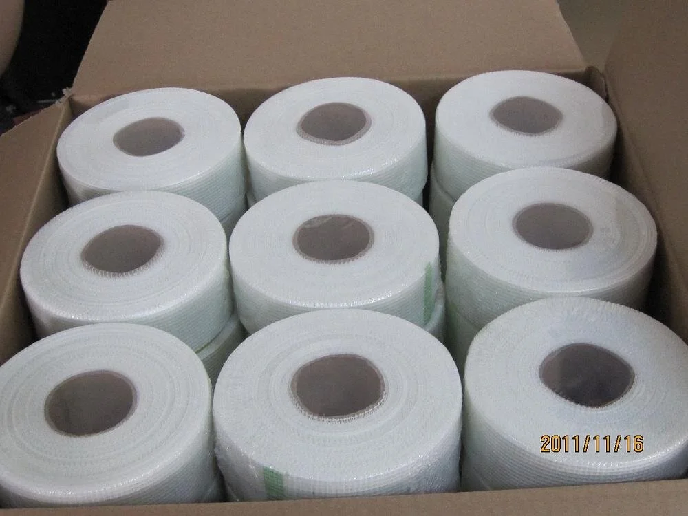 self adhesive fiberglass plasterboard mesh cut tape for drywall crack joint