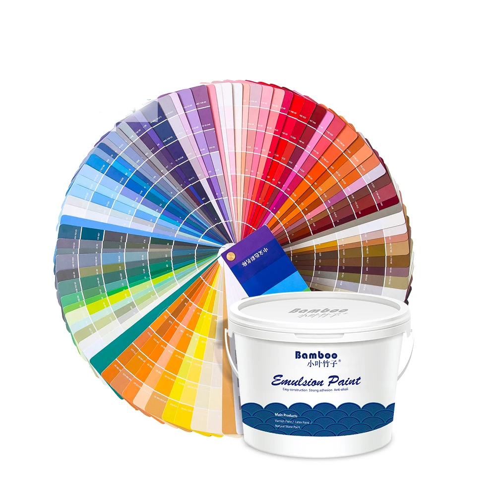 Акриловое эмульсионное покрытие на водной основе для строительства наружных комнатных стен