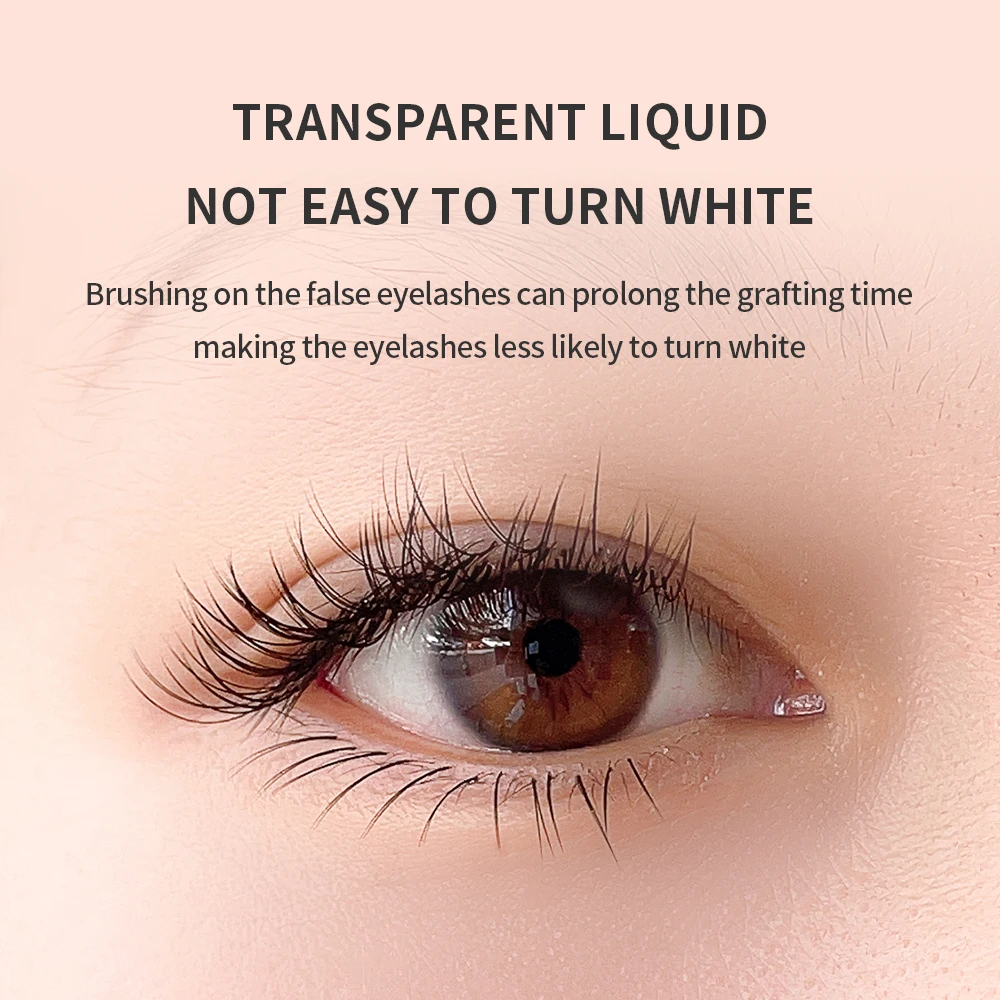 GLAMLASH wholesale custom logo 10 ml 2 in 1 primer and bonder for eyelash glue reinforcement accelerate