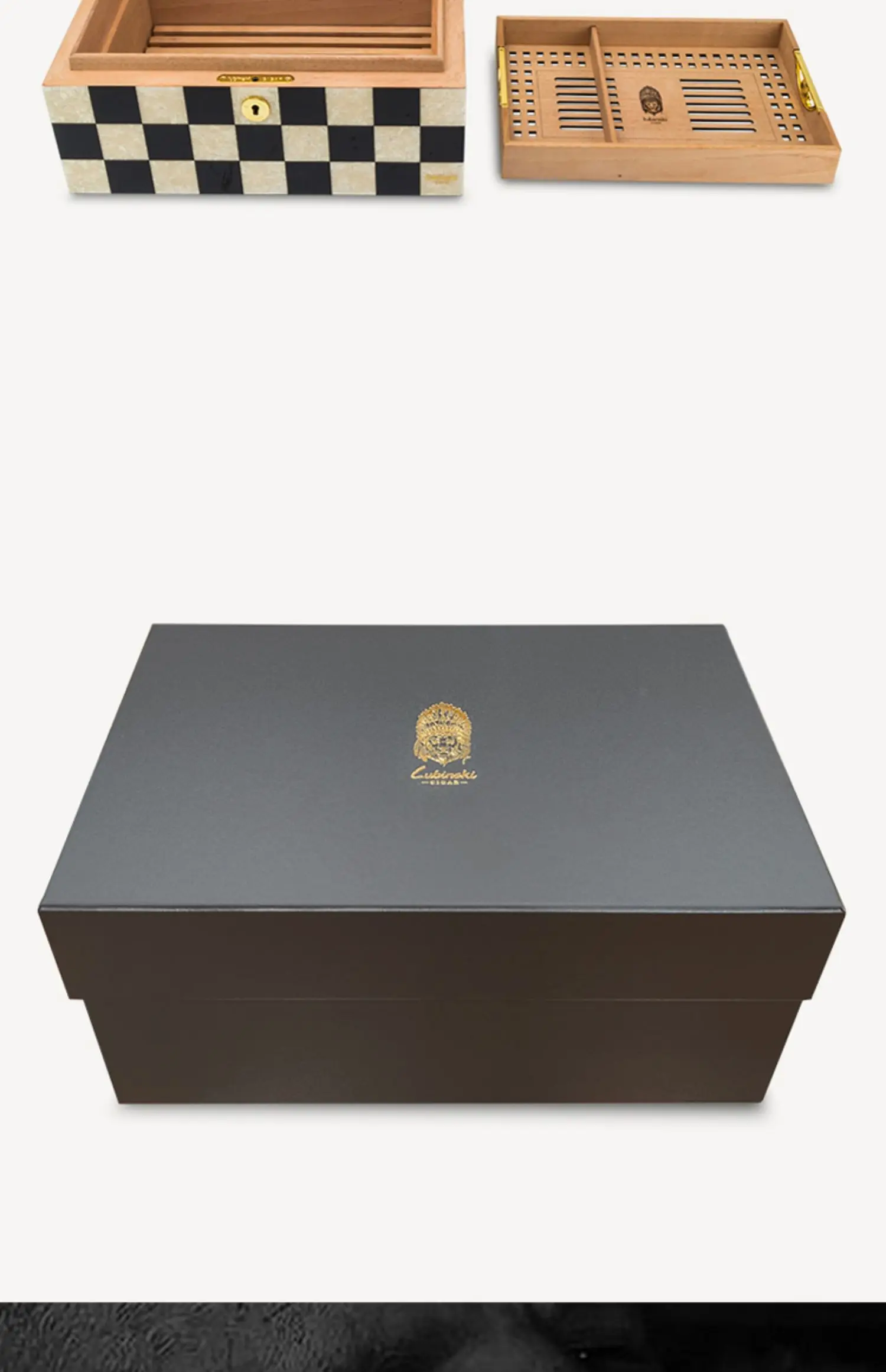 Cigar Humidor Cigarette Storage Wooden Box New material High end products with good quality for cigar