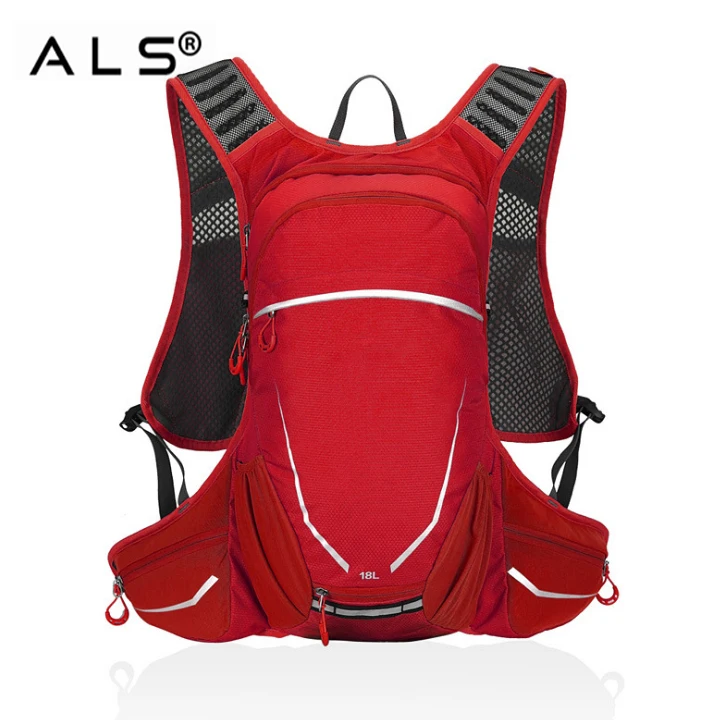 
Outdoor Professional Cycling Backpack Riding Rucksacks Bicycle Road Bag Bike Knapsack Sport Camping Hiking Backpack 18L 