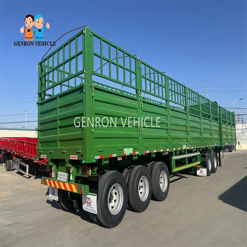 3 Axle Superlink Container Dolly Fence Cargo Trailer 20ft 40ft dolly container Combine Superlink Interlink semi trailer