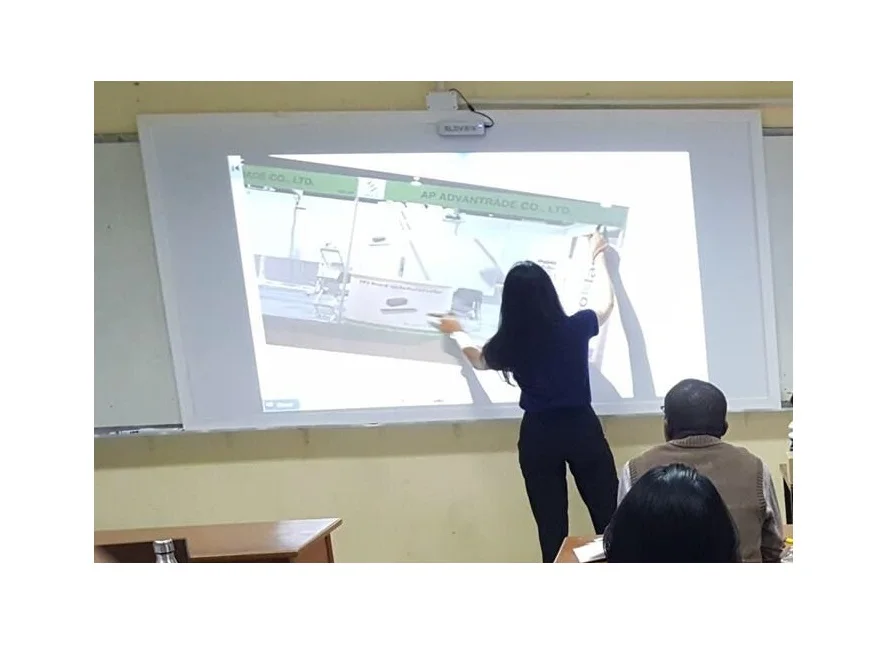 Мульти-тач 40-100 дюймов умная обучающая Интерактивная цифровая доска портативная