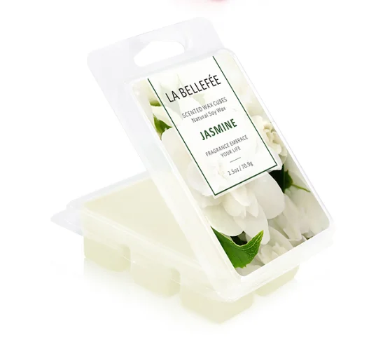 Wholesale 6 Scented Cube Custom Rose Wax Melt Scented Soy Wax Melt