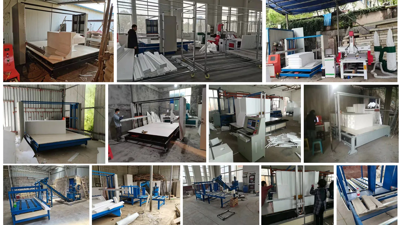 High Density Automatic Vertical Cnc Hot Wire Foam Cutter Styrofoam Cutting Machine Price