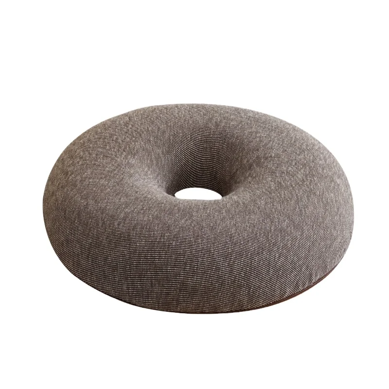 Pu Foam Ring Coccyx Donut Seat Cushion Wholesale Donut Pillow 3D Printed Memory Foam Seat Cushion Chair Cushion