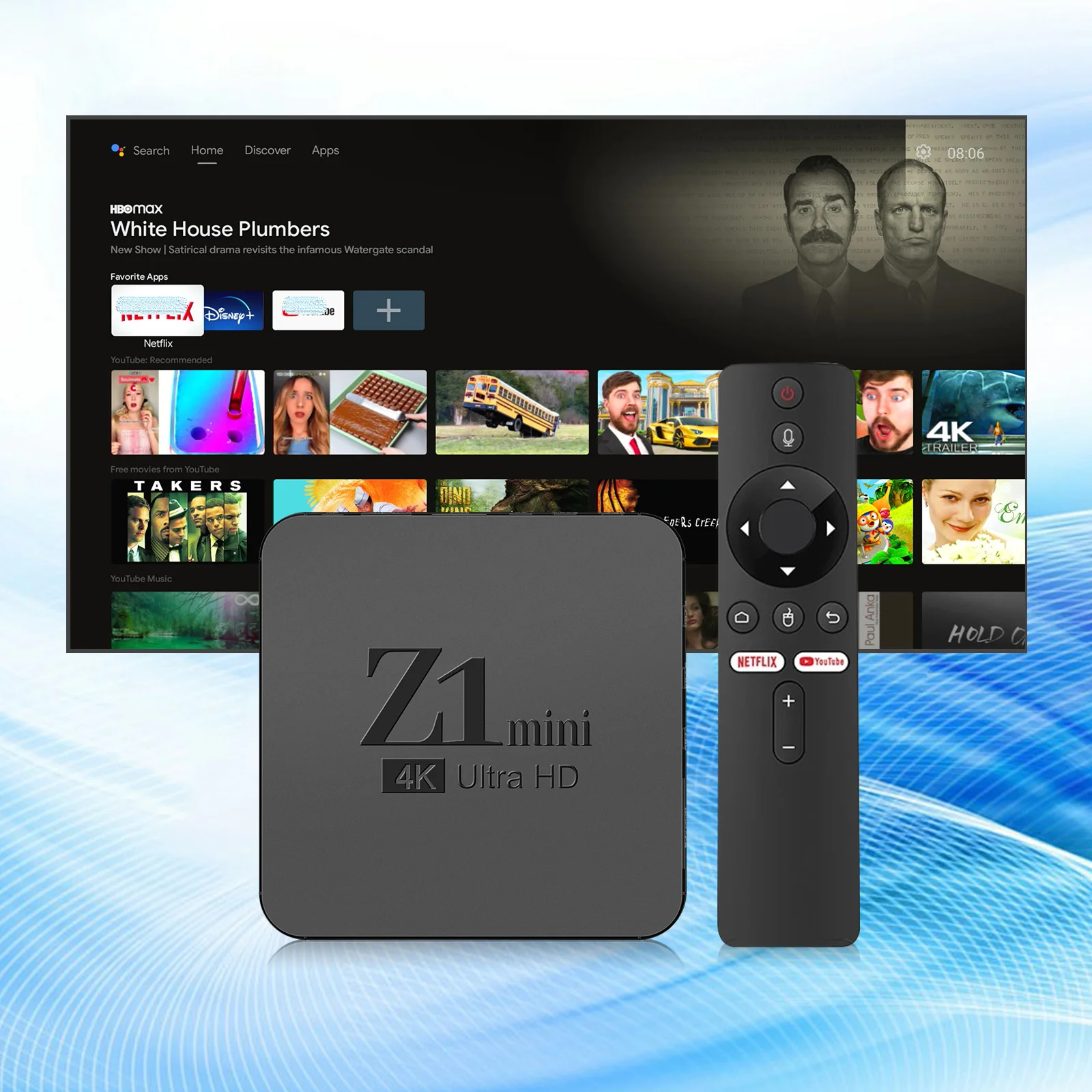 Взрывные модели Z1 mini 1GB 2GB 8GB 16GB Android tv box Allwinner H313 hd 4k 5g wifi android 10