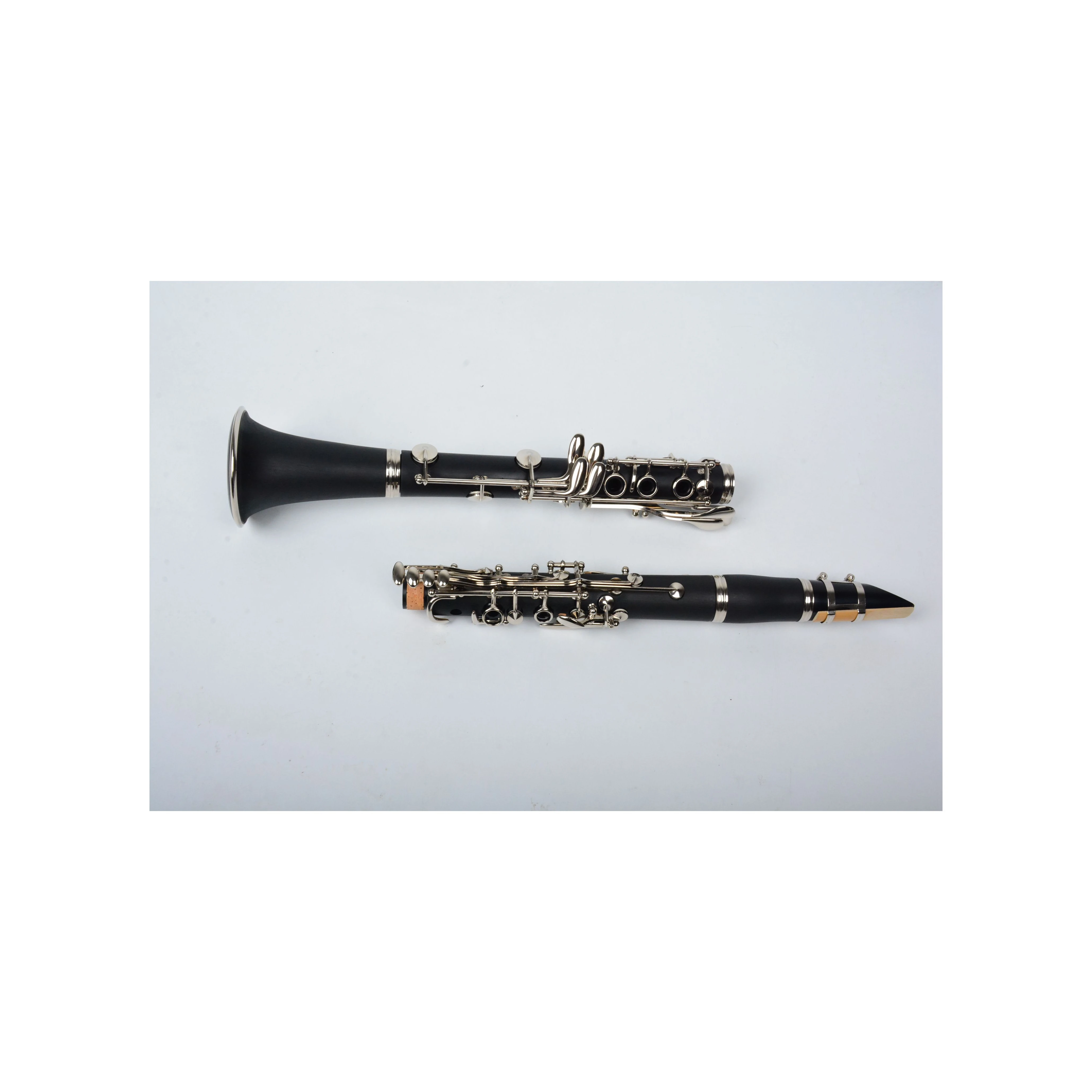 China Manufacturer Multiple Colour Silver Plated 17 Keys Cylinder Clarinet