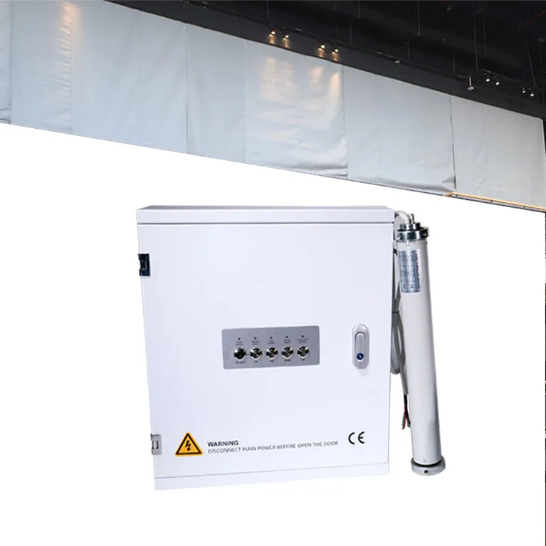 European stand elevator door smoke curtain non combustible fire safe curtains