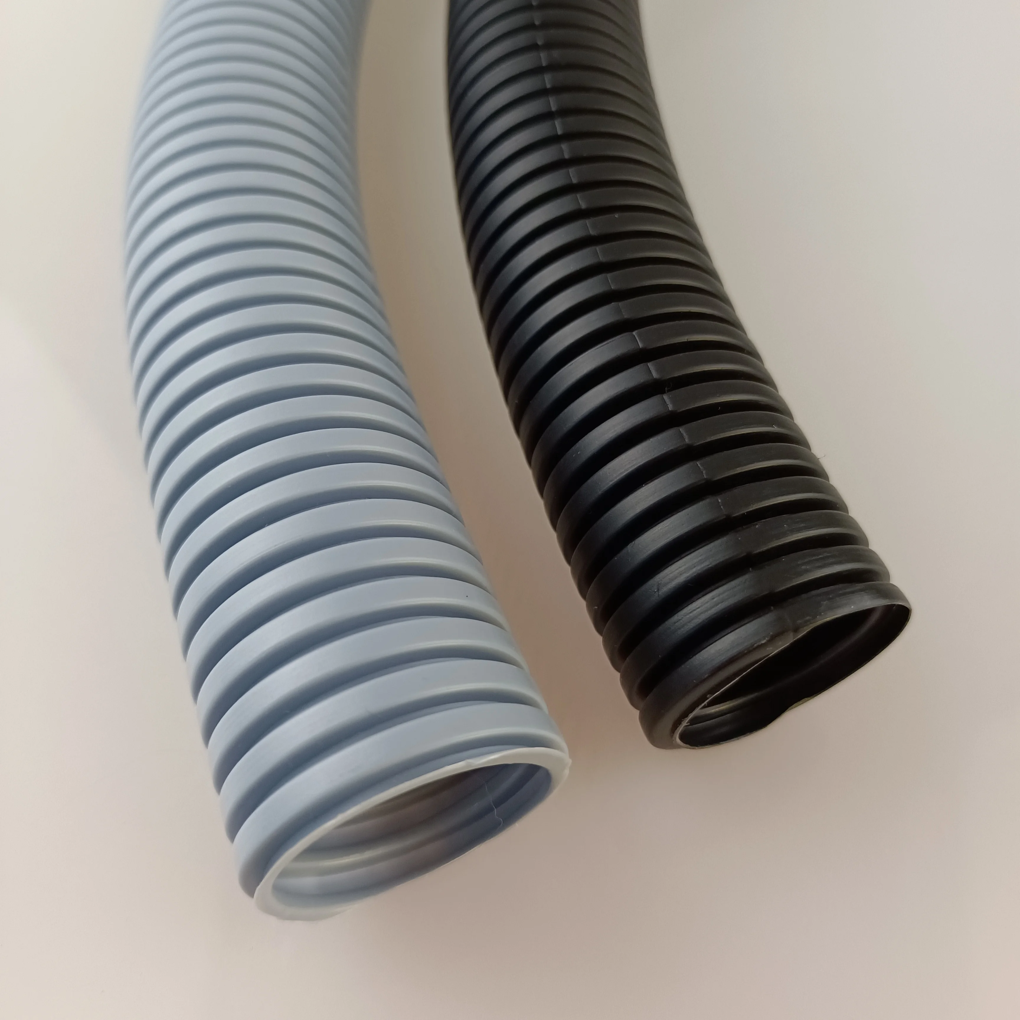 Orange Corrugated Conduit Flame Retardant Plastic Electrical Tube Flexible Pipe OEM Factory 25mm