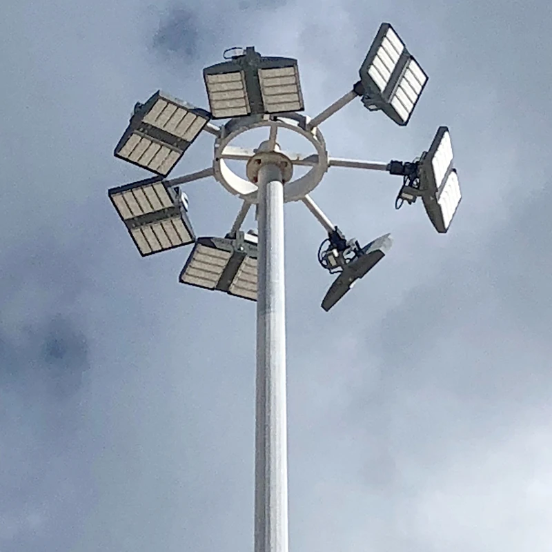 Explosion proof hot galvanized high mast pole light floodlight 600 watt