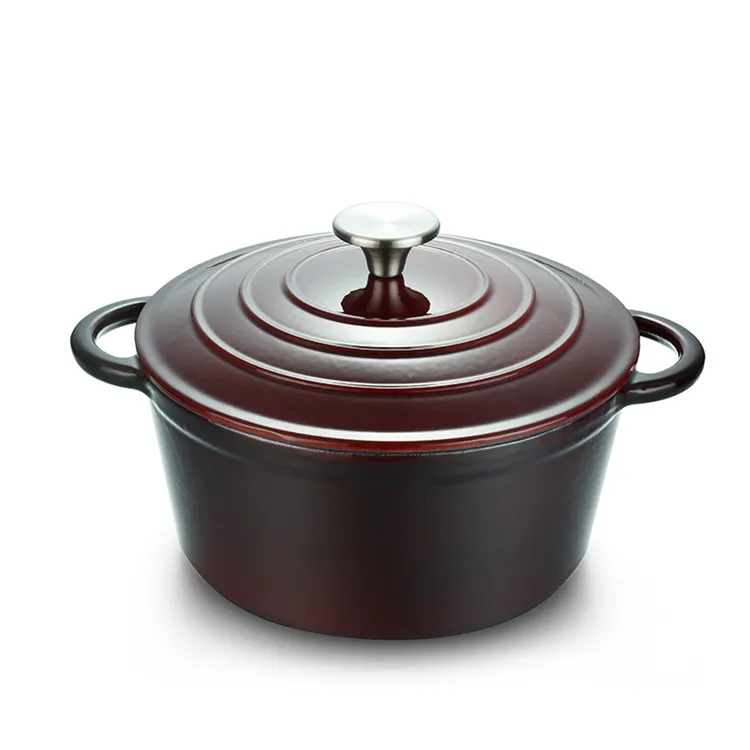 New style enamel cast iron cookware casserole LFGB test