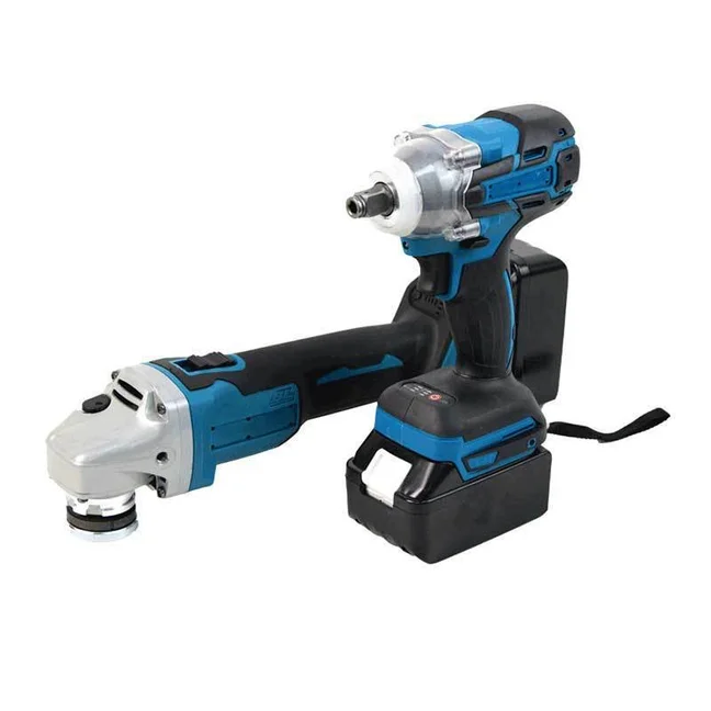 21VMultipurpose Power Tools Rechargeable Lithium Battery Washer Cordless Chain Reciprocating Saw Angle Grinder Polisher Set