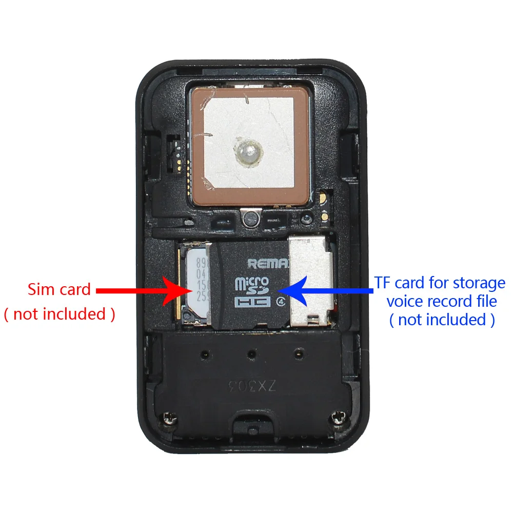 GT-07 Портативный GPS устройства слежения LBS Wi-Fi персональный