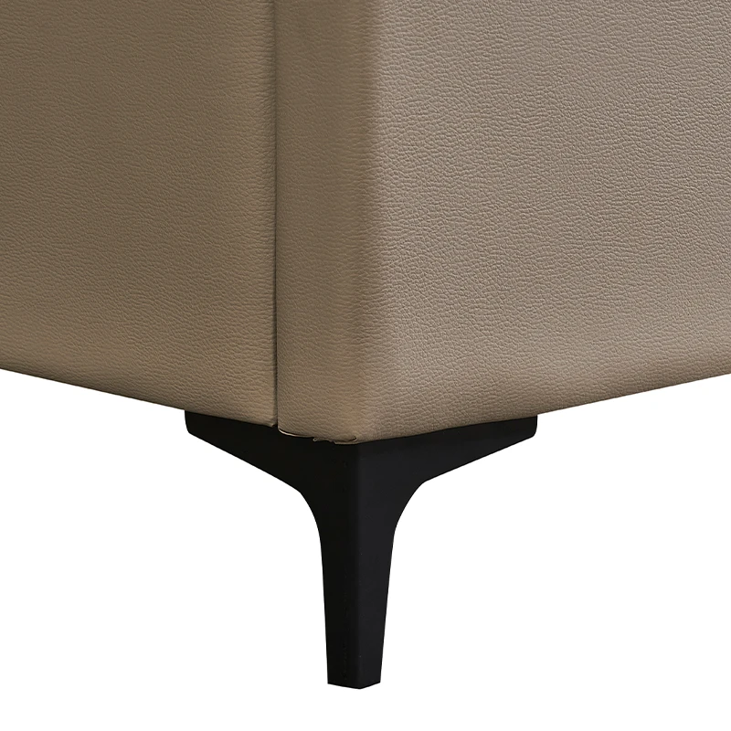 Modern Design Hotel Luxury Bed Leather Queen King Size Electric Bed Frame Up-Holstered Bedroom Furniture