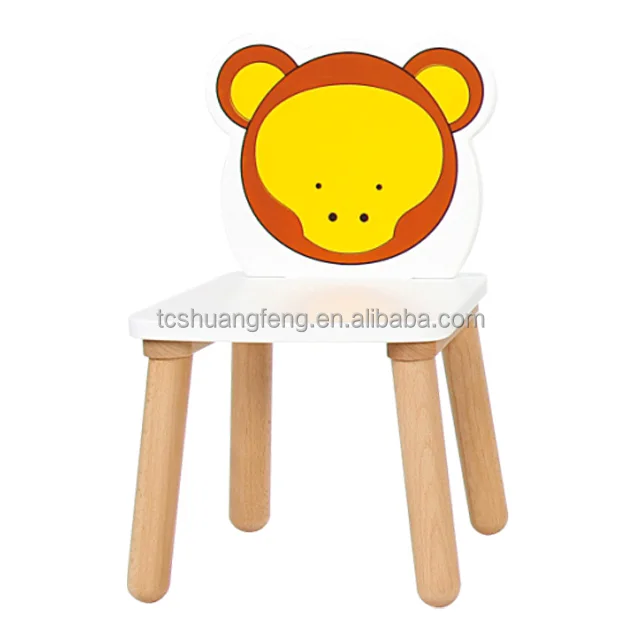 Kids Play Table and Chair Set- 4 Children Bear Seats with 1 Tables Set Little Kid Children Furniture
