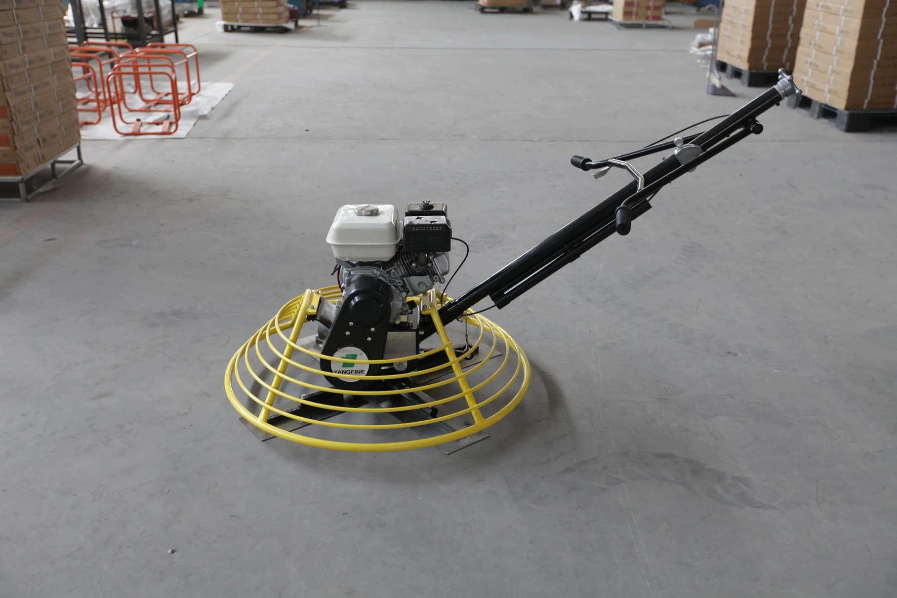 Бензиновый двигатель 24 дюйма 36 дюймов бетонный механический шпатель для бетонной дорожной полировочной машины