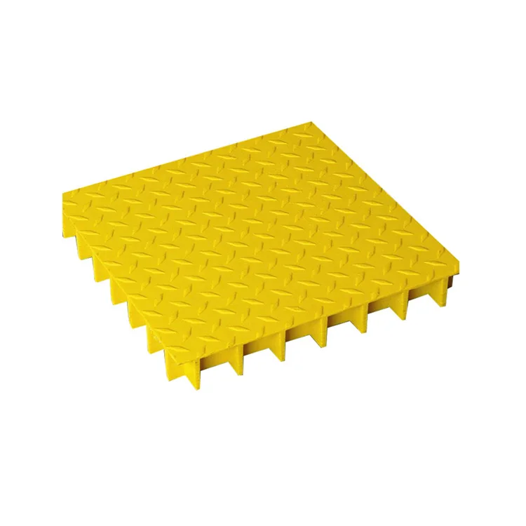 Высокое качество 38*38 мм сетка frp решетка покрыта пластиковой frp решетки лист frp Решетки