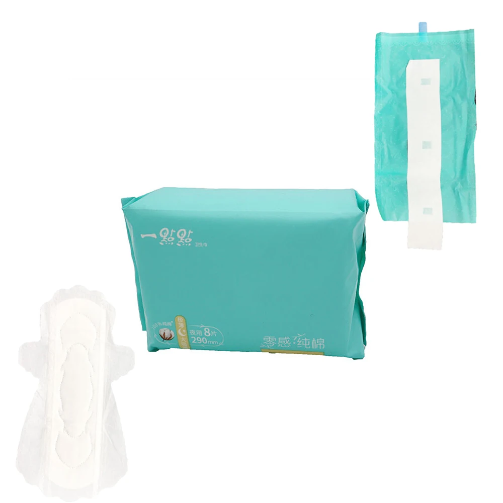 Female physiological products Ultra Thin Super Absorbent Night Pads Are  Chlorine, Dye and Fragrance Free, Natural Cotton Sanitary Napkins
