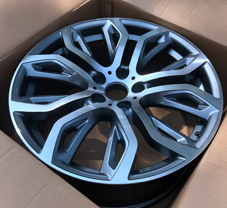20 21  inch forged rims for bmw X5 matte black pcd 5x112 5 holes alloy car wheels