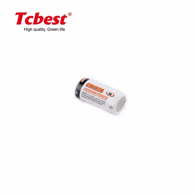 3V   camera battery cr123a/ cr17345 lithium  mno2 battery cr123a 3v 1500mah for electric car