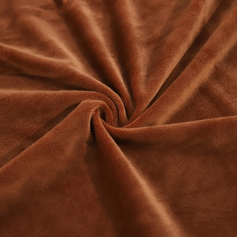 Super Soft Manufacturer Wholesale Crystal Super Soft Short Plush Clothing Lint Toy Fabric 200g 100% polyester wistiti fabric