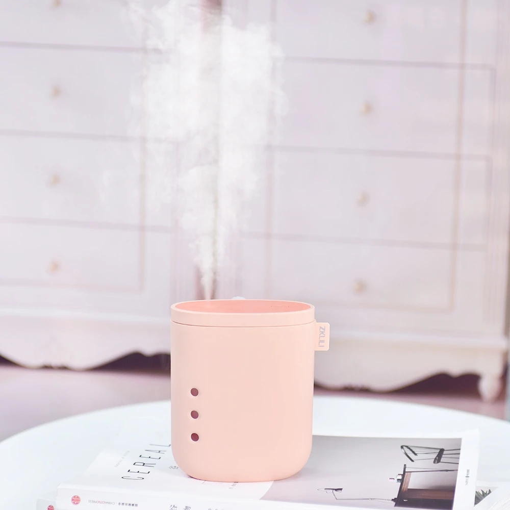 Portable Cool Mist Wet Air Humidifier - Air Filter Cleaning, Desktop, Night Light - Ideal for Home, Hotel, Car, School