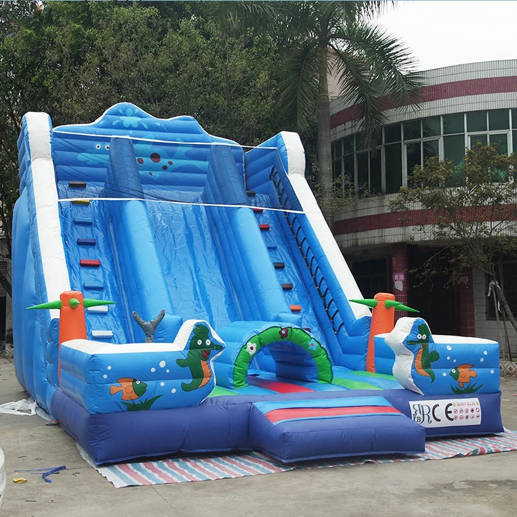 Коммерческий белый надувной замок, замки, детский надувной замок, большая горка