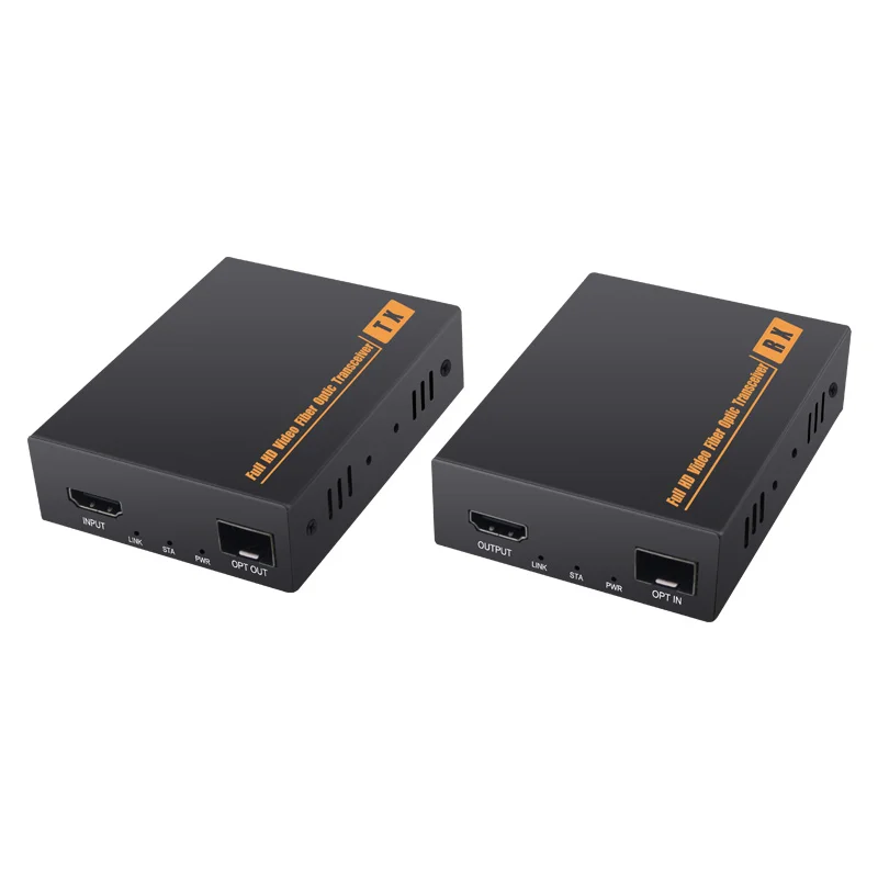 HDM1 extender 2km  fiber optical extender  Transceiver and Receiver