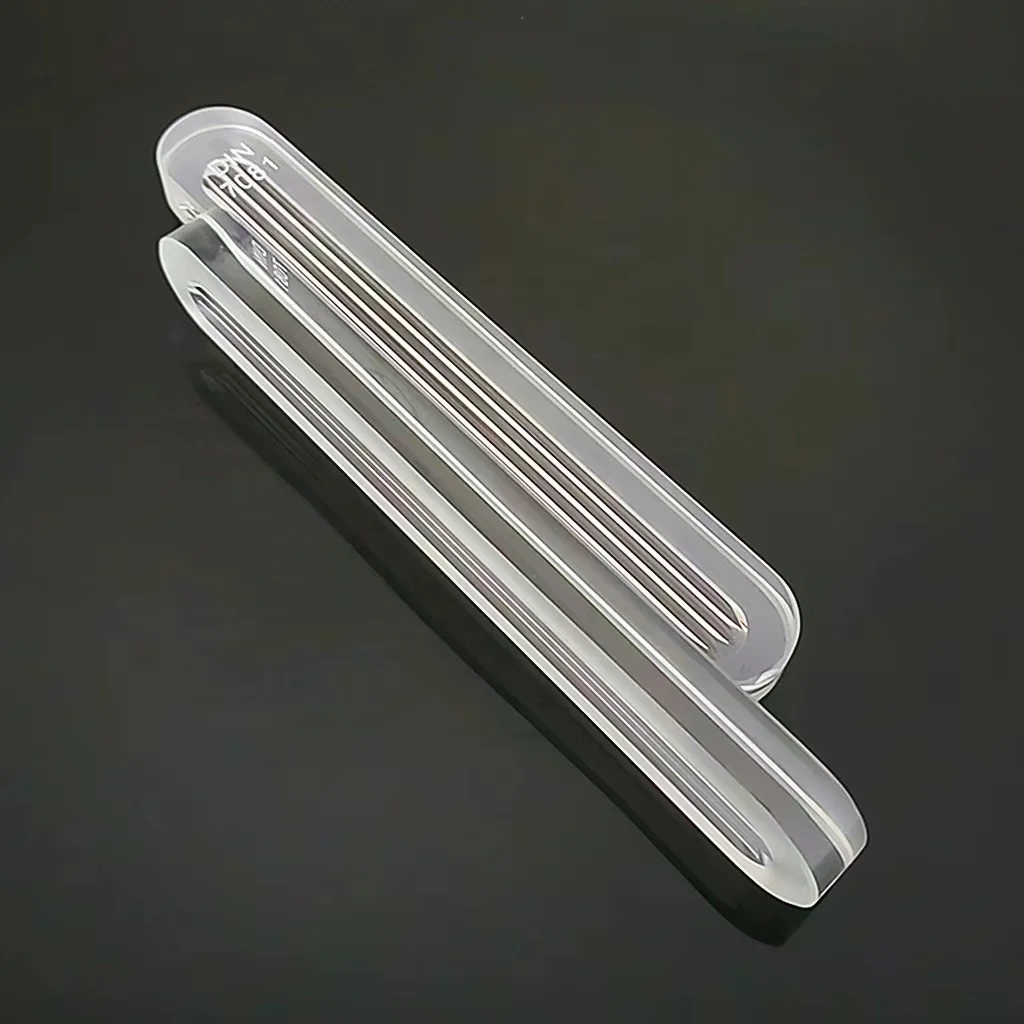 Factory Supplier Oil Level Indicator Glass Borosilicate Reflex Level Gauge Glass Plate