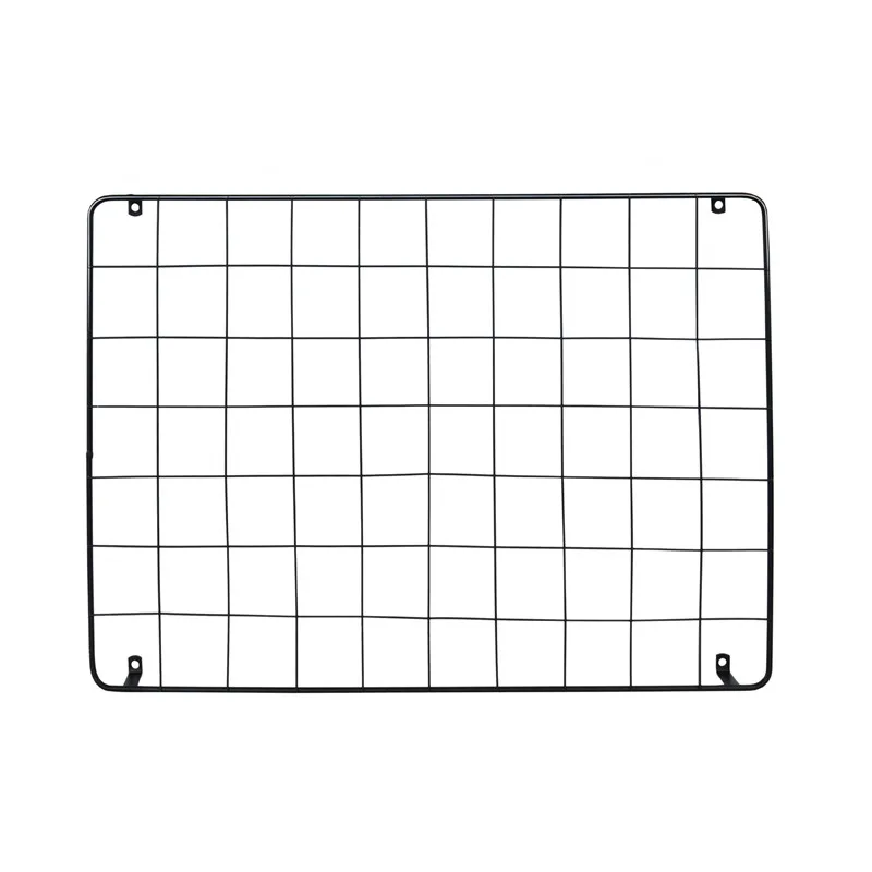 Custom Metal Mesh Wire Wall Grid Hanging Gold Photos Grids Wall