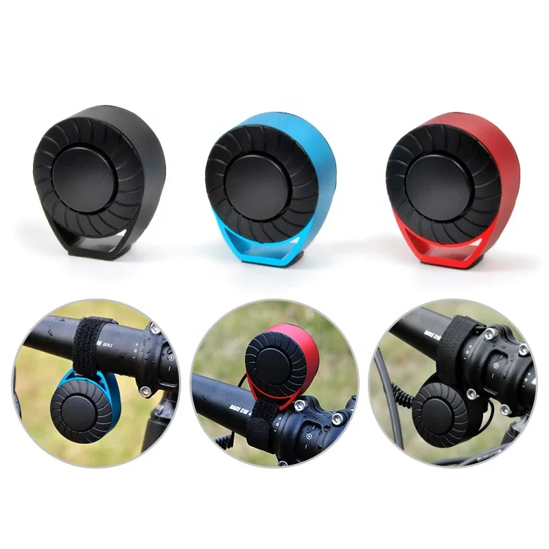  120dB MTB руль кольцо 5 режимов сильный громкий велосипед Электронный колокол USB перезаряжаемые электрический