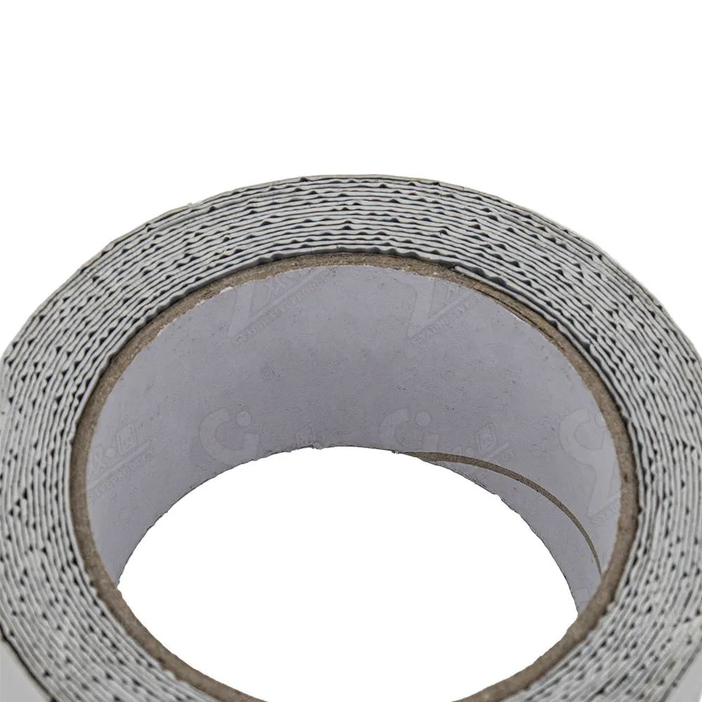 Wholesale 5m x 48mm Self Adhesive Aluminum Foil Butyl Tape Waterproof Roofing Membrane For Roof Crack Sealing