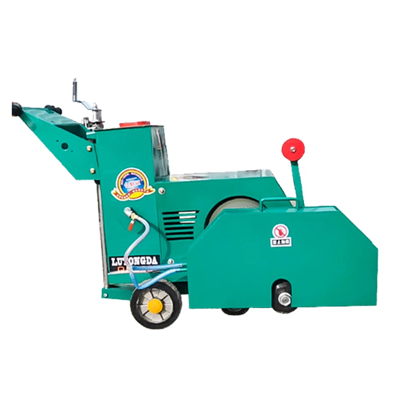 YUESHEN 600 Type Electric Model 7.5kw Saw Cutting Walk Behind Concrete Road Cutter Machine