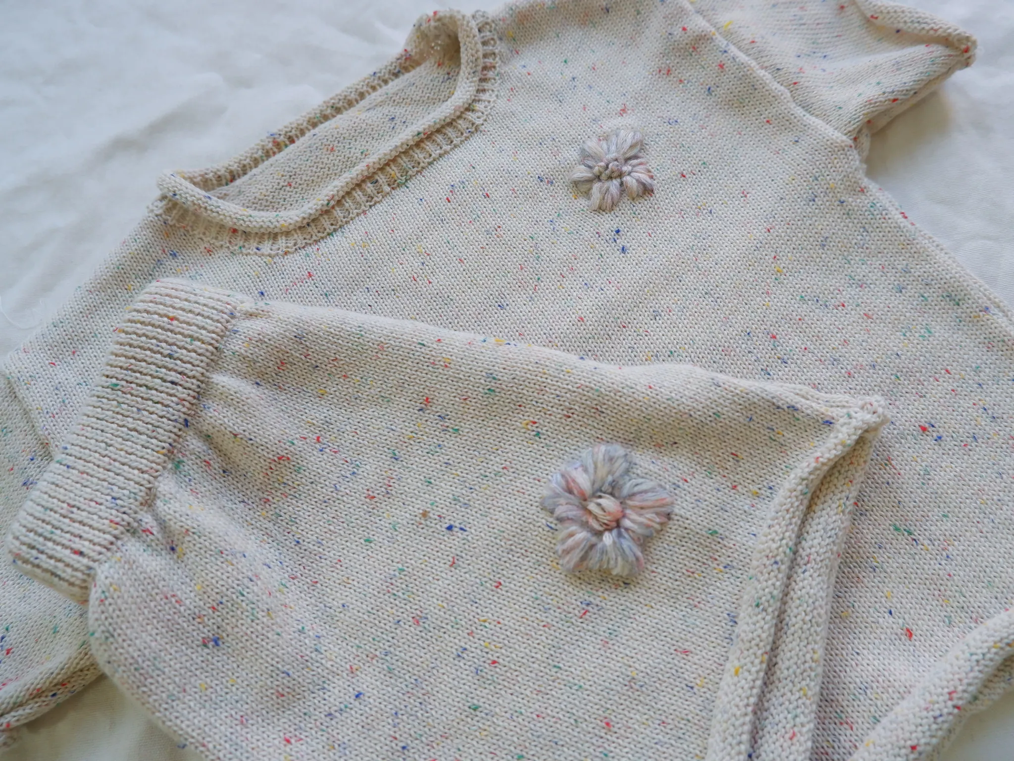 Australian Children Sweater Knitted T Shirt And Short Embroidered Sweater For Kids