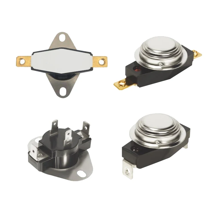 20A  Thermal Temperature Control Switch Bimetal Thermostat Electric Heater Overheat Protector Temperature Controller