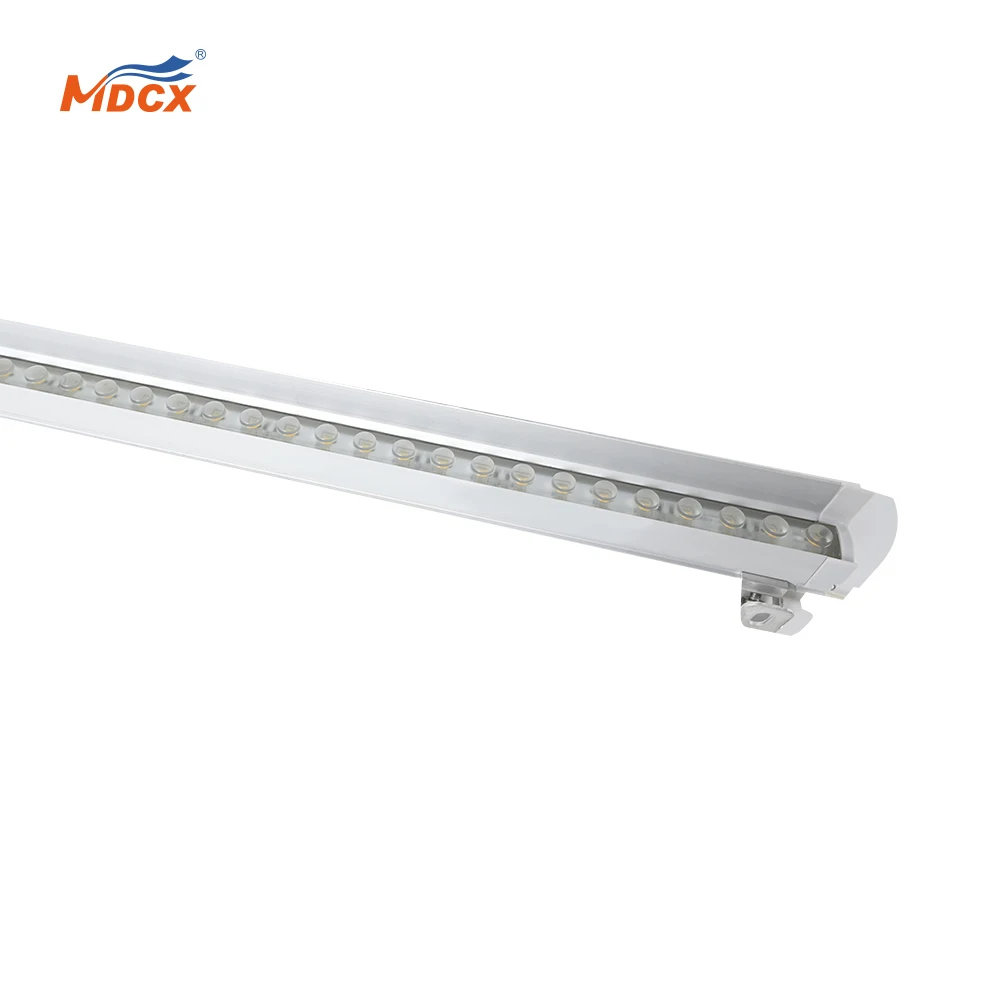 MDCX IP67 Color 24W DMX Outdoor XQG19 Flexible RGB LED Wall Washer Light