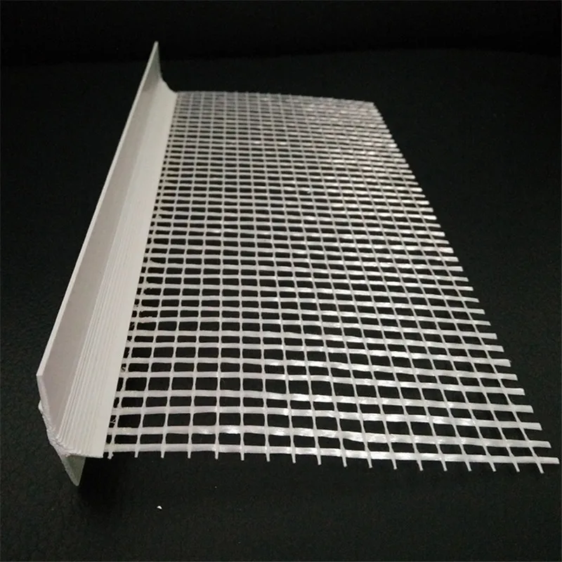 2024 Low price high quality PVC Plaster Wall Protection Corner Bead with Fiberglass Mesh
