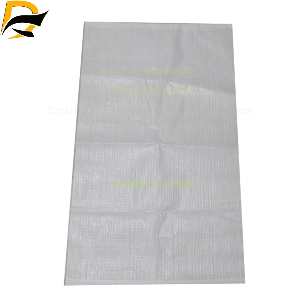China Manufacturer Plastic Bopp Laminated 25KG 50KG 100KG Sack Polypropylene Woven Packing Bag