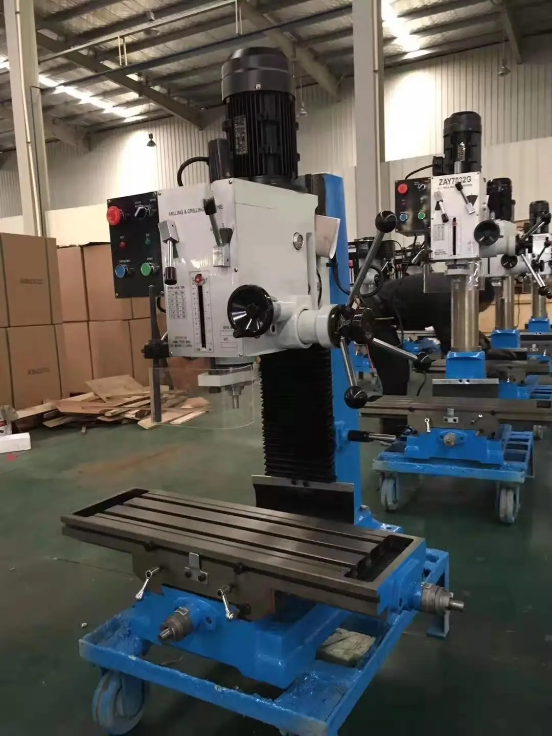 
Hot Sale DM40 Variable Speed Bench Drilling Machine 