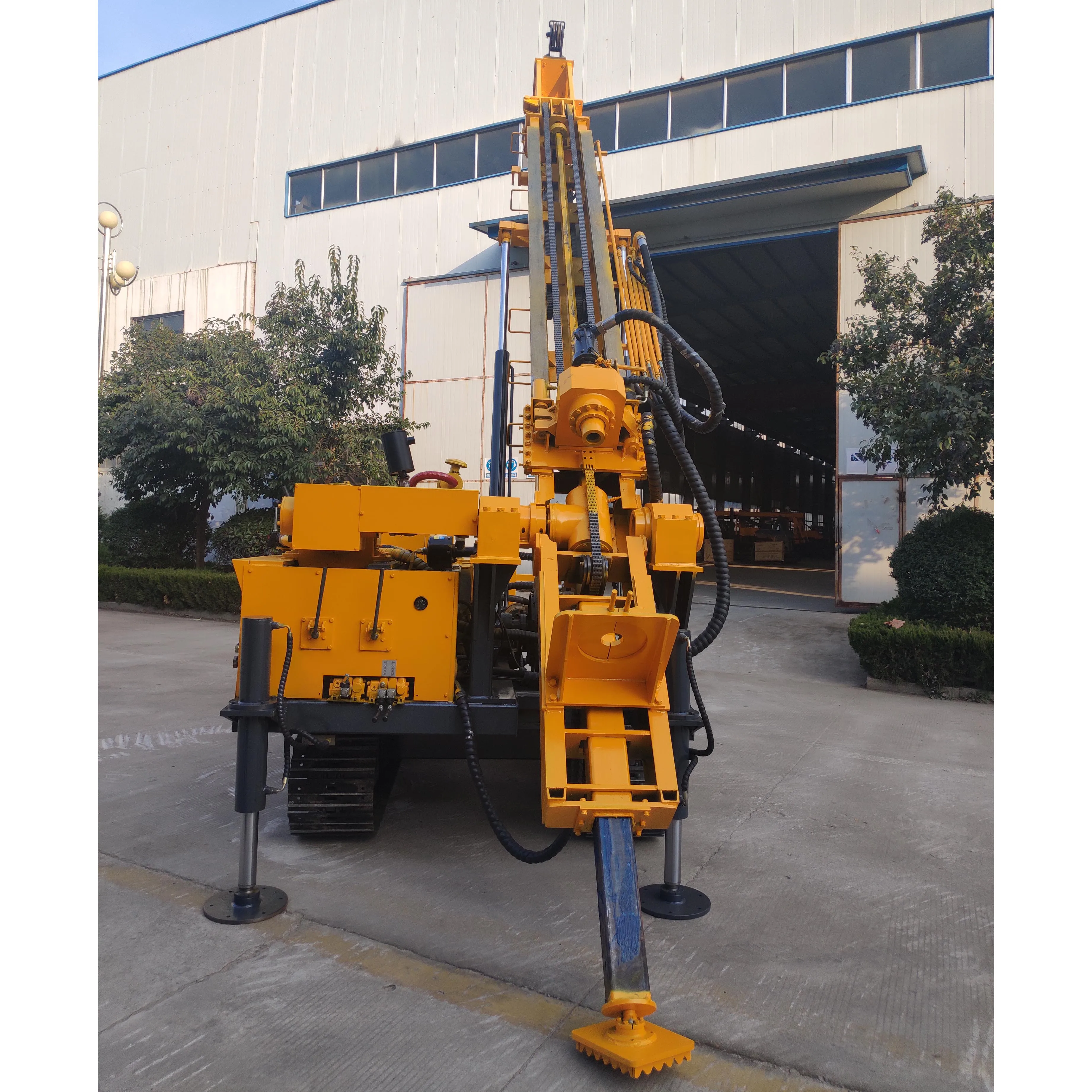Geological research horizontal deep rock wireline core sample drilling rig