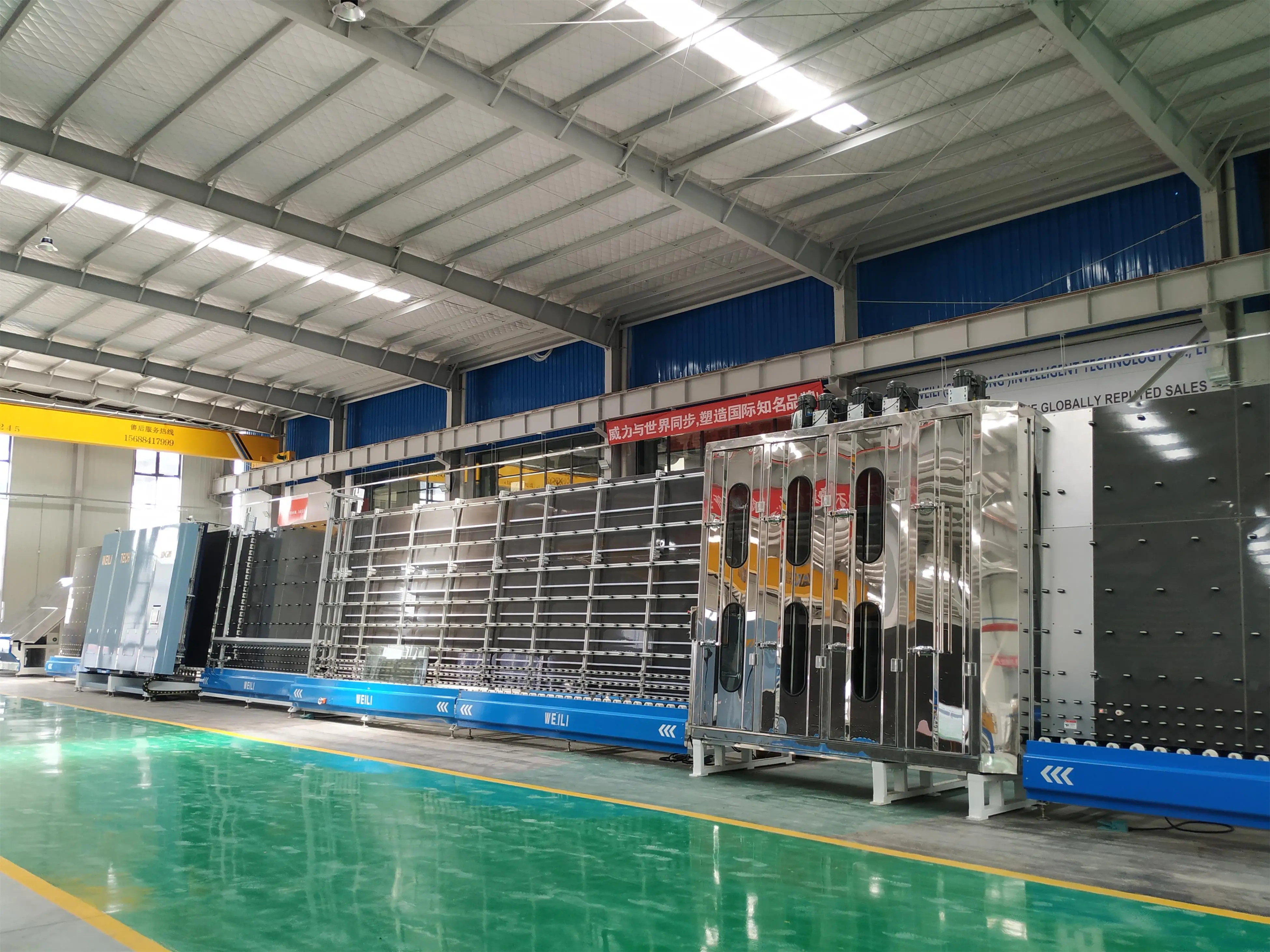2m Automatic Gas Filling Production IG Line Insulating Glass Machine