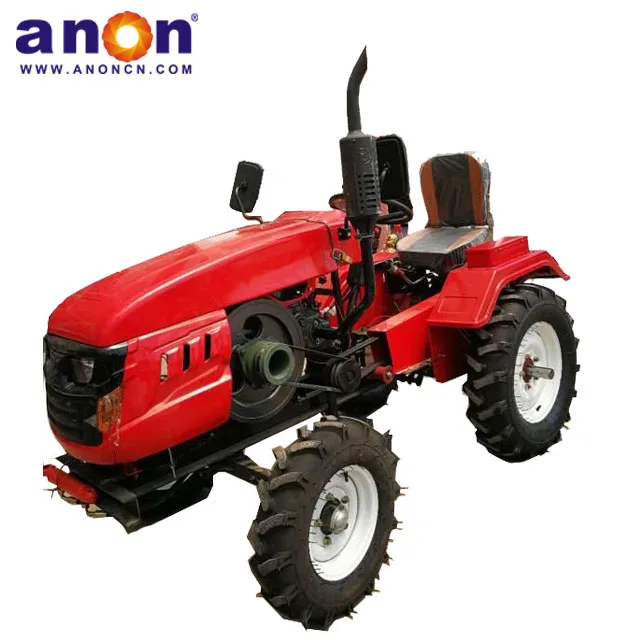ANON farm garden tractors mini small tractor 18hp 2x2 mini tractor agricultural machinery in stock