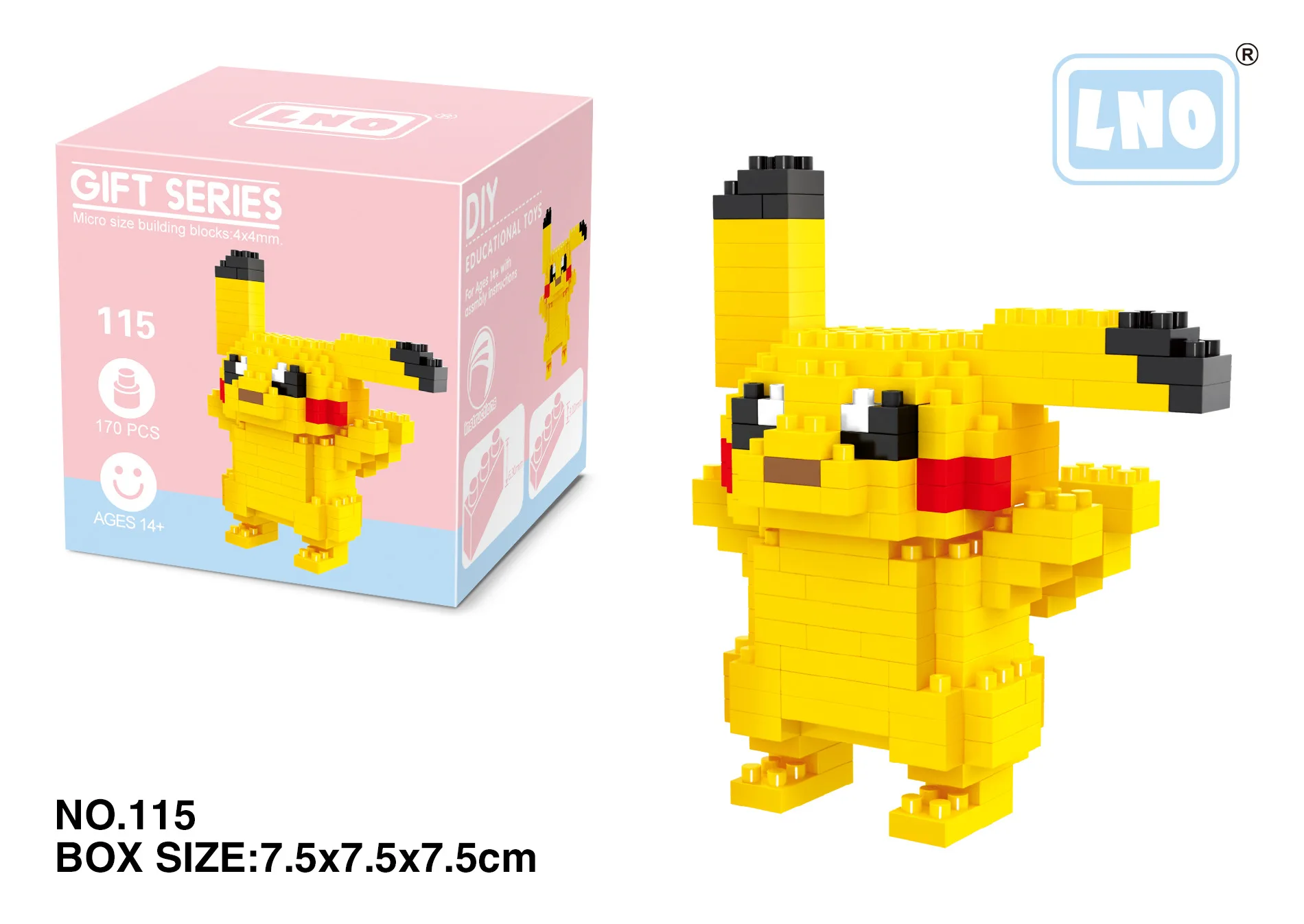 Строительные блоки из серии «Pokemoned»